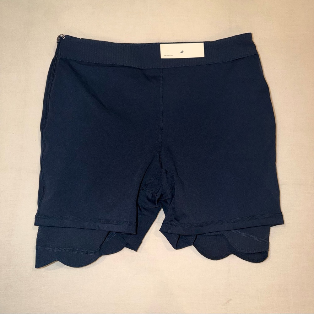 Walter Hagen Navy Scalloped Mini Skirt - Size 4 - Picture 7 of 9